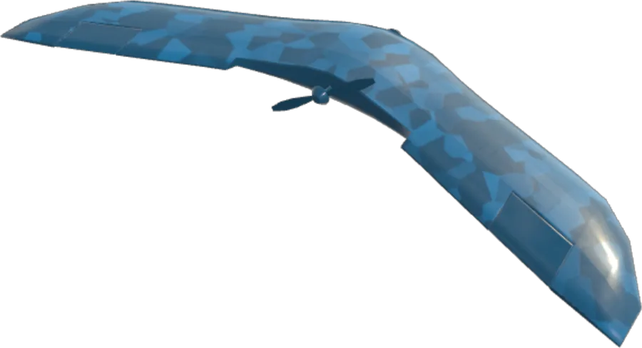 Render of the Nanawing One flying wing